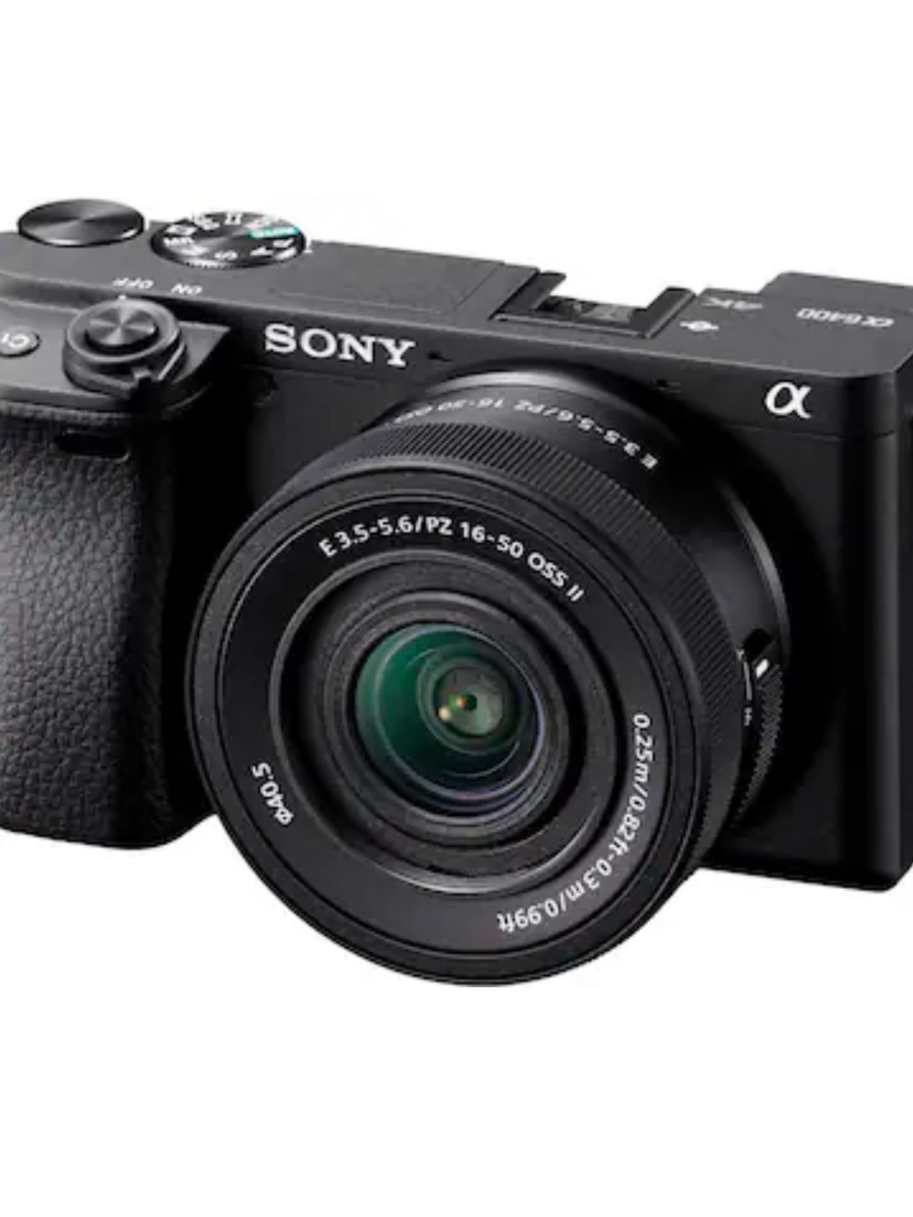 Sony Alpha a6400 Digital Camera with 16-50 mm lens